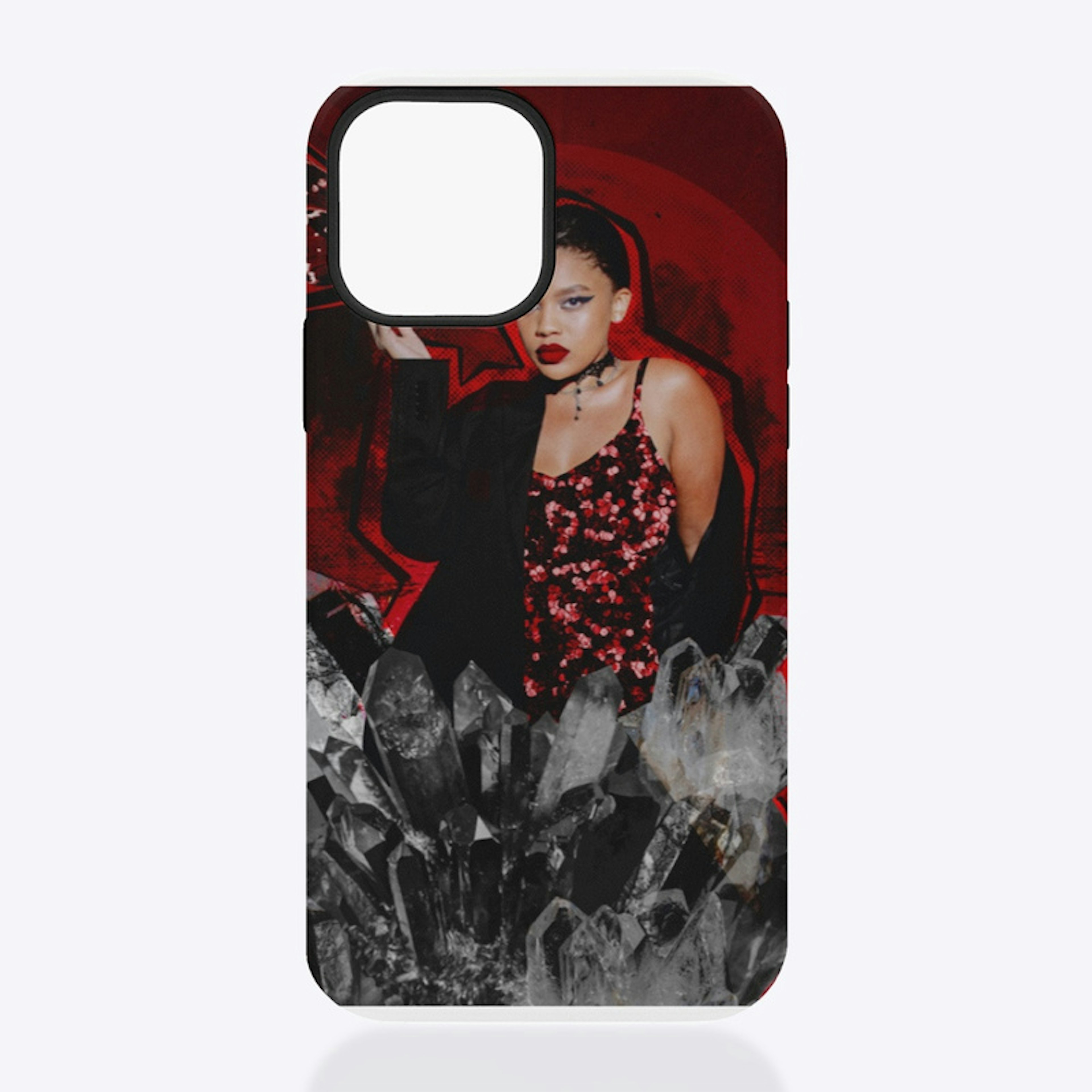 Queen of Butterflies Collage - Red